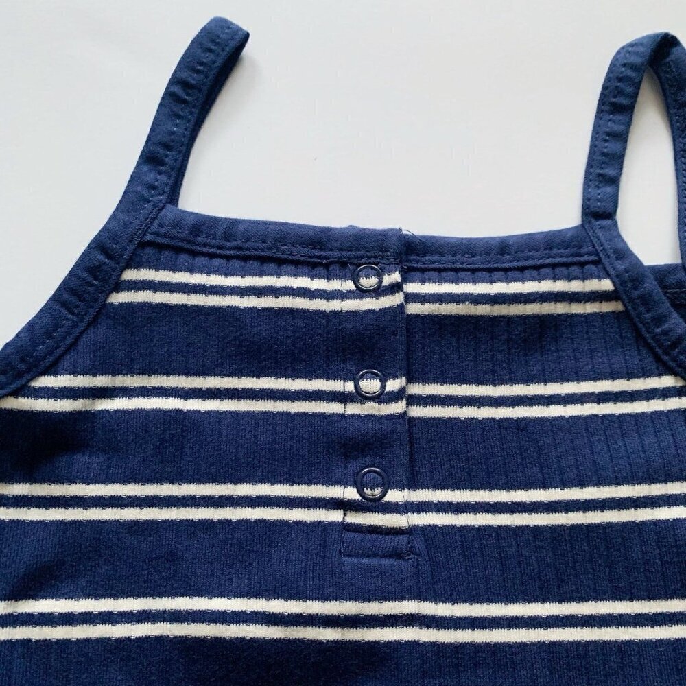 NEW Hanna Andersson Girl Striped Cami Fit & Flare Dress 8 years 130 cm - Picture 3 of 7